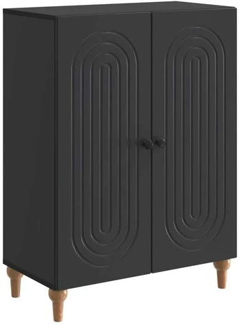 Kabalas Juoda 66 x 34,5 x 90 cm Apdirbta mediena