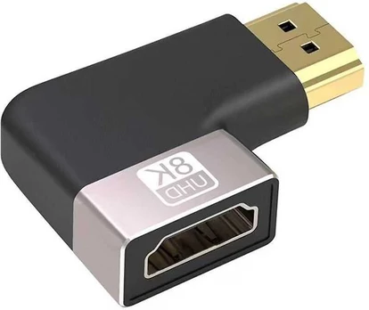Fuj:tech HDMI Ultra High Speed 90° -kulma-adapteri, versio 1