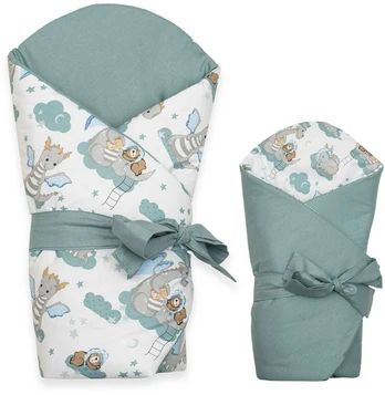 Double sided baby wrap New Baby Dragon 80x80 cm