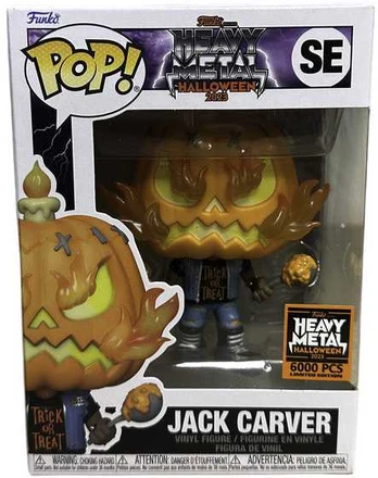 Figūrėle Funko POP! Heavy Metal Jack Carver Exclusive