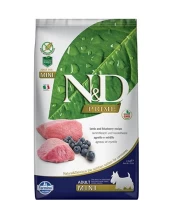 N&D Lamb & Blueberry Adult Mini 7 kg kaina