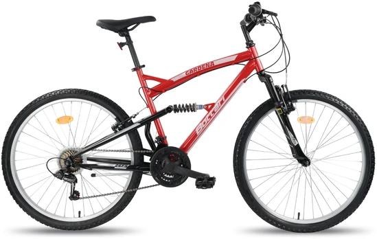Kalnų dviratis Bottari GARDENA, 26", raudona