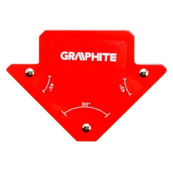 Magnetinis suvirinimo kampas GRAPHITE, išlaikomas svoris 11,4 kg, 45°/90°