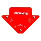 Magnetinis suvirinimo kampas GRAPHITE, išlaikomas svoris 11,4 kg, 45°/90° kaina