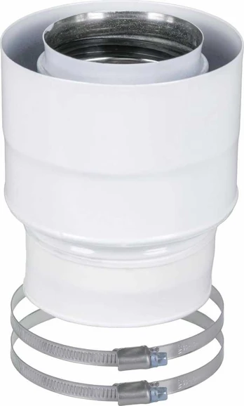 SpiroFlex 60/100-80/125 AR adapteris baltas ACV ILEA