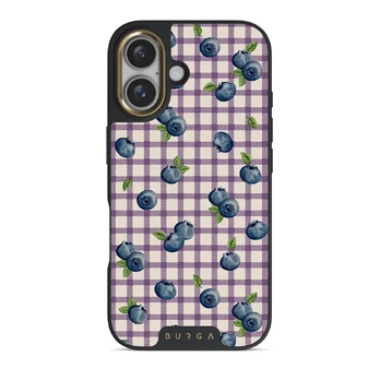 Blueberry Muffin - iPhone 16 Case, Elite Dark (MagSafe) / Gold