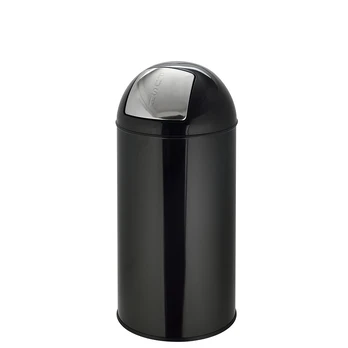 Šiukšliadėžė PUSH Black 35 L