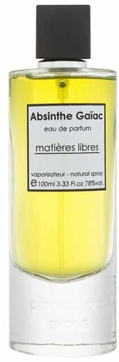 PANOUGE PARIS Panouge Matiéres Libres Absinthe Gaiac
