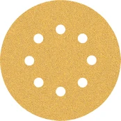Bosch C470 švitrinis popierius 125mm, G60, 5 vnt kaina