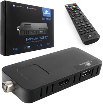 Dekoderis DVB-T2 H.265 Spacetronik U8 Mini