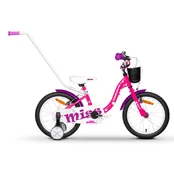 Children's bicycle TABOU Miss AL, 12" pink-white kaina