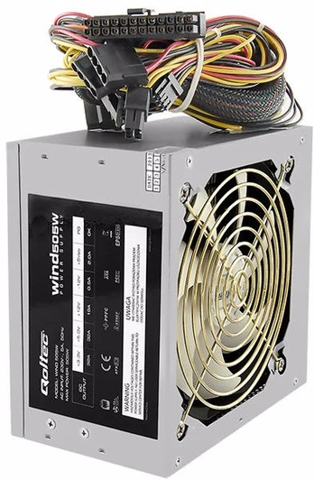 QOLTEC ATX 505W WIND ATX maitinimo šaltinis Wind 505W PFC