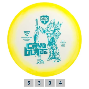 DISCMANIA C-LINE HORIZON MD5 Cryo Blade Gannon Buhr Yellow Diskgolfo diskas