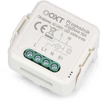 Tuya – vieno kanalo mini relė 16A – ZigBee – Android/iOS programa OXT SWTZ20