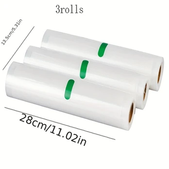 vakuuminiai ritiniai, 3 vnt, 28cm * 300cm3 ritinėliai