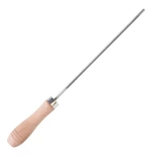 Apvali dildė pjūklams 4 x 200 mm kaina