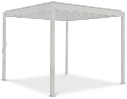 Pavėsinė Pergola CLASSIC 3x3 baltos spalvos