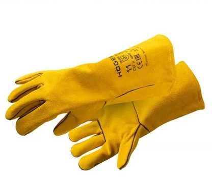 KANDEL MIG MAG leather welding gloves yellow 9