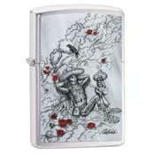 Žiebtuvėlis Zippo 49144 Rietveld, sidabro kaina