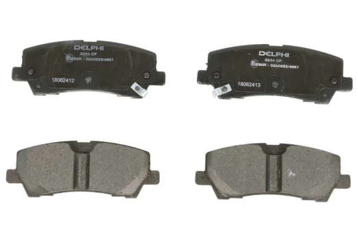 DELPHI LP3254 Brake pad set