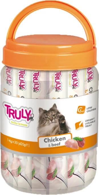 Truly - Creamy Lickable Chicken and Beef - 420g