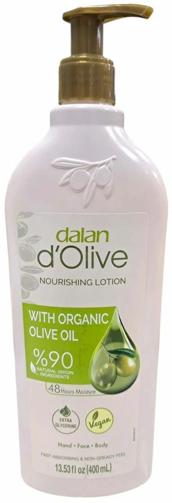 Kūno losjonas, veidui ir kūnui Dalan D'Olive, 400 ml