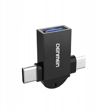 Defender Denmen 2in1 raktų pakabukas Otg adapteris Usb 3.0 Usb Micro Usb Type-c