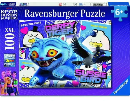 Dėlionė Ravensburger KPop Derpy & Sussie, 49 cm x 36 cm, 100 vnt.