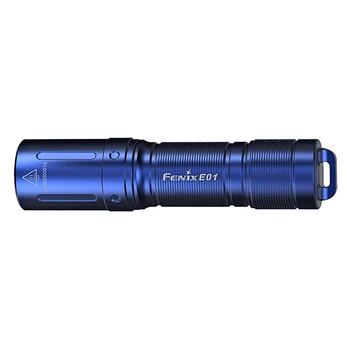 Fenix E01 V2.0 mini EDC žibintuvėlis, mėlynas