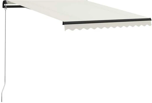 Rankiniu būdu ištraukiama markizė, kreminės spalvos, 300x250cm