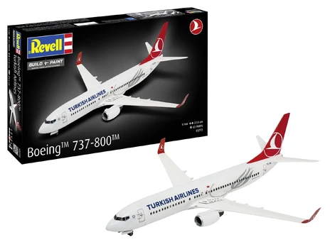 Model plastikowy Samolot Boeing 737-800 Turkish Air 1/144