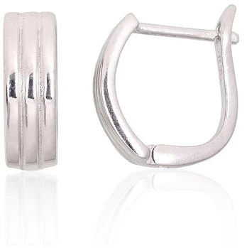 Diamond Sky Jewelry Sidabriniai auskarai „Moonline“