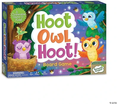 Bendradarbiavimo žaidimas „Hoot Owl Hoot”