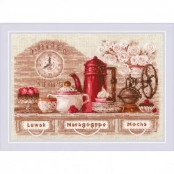 Caffee Time siuvinėjimo rinkinys iš RIOLIS Nr.: 1874