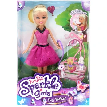 SPARKLE GIRLZ lėlė su šuniuku, 10065