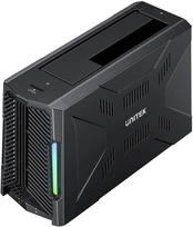 Storage Docking Station - Unitek S1234B01-EU SATA III 2.5"/3.5" M.2 PCIe/NVMe USB-C 10Gbps kaina