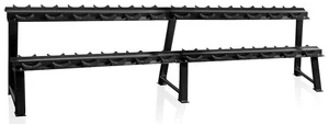 Svorių diskų stovas Gymstick Rubber Dumbbell Rack, 36 kg