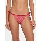 HUGO Bikinio apačia Monogram Side Tie 50555665 Rožinė