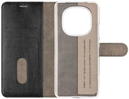Dėklas Fixed Opus dla Xiaomi Redmi Note 15 5G/POCO M8 5G juoda