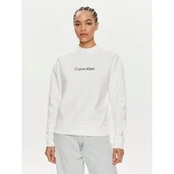 Calvin Klein Džemperis Hero Logo K20K205450 Balta Regular Fit