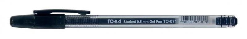 Toma Student Gelinis Rašiklis 0.5mm Juodas