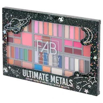 ULTIMATE METALS makiažo paletė, 66 spalvos