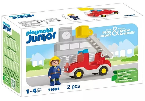 Playmobil - JUNIOR: Ladder Unit Fire Truck (71683)