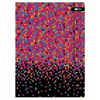 Dėklas su gumyte Pixi Disco A4, 24x31cm