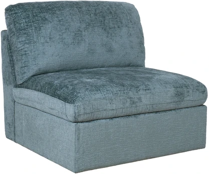 Home4You Modular sofa SAMOA 1-seater armless section, ocean žalias