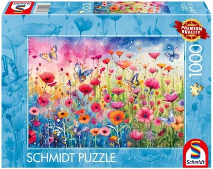 Schmidt Spiele dėlionė Makowe pole, 1000 elementų