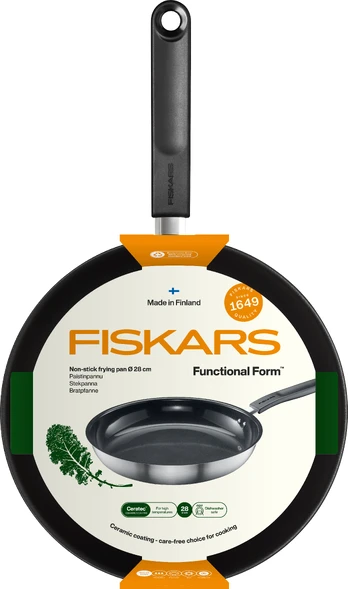 Fiskars FF keptuvė 28cm keramine danga