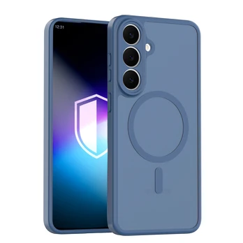 Dėklas Samsung Galaxy S26 FE - 3mk Misty MagCase Mėlyna