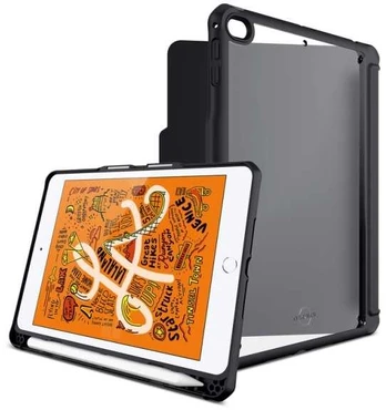Dėklas ITSKINS HYBRID SOLID FOLIO cover til iPad Mini (4. og 5. gen.)®. Sort