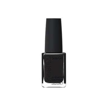Kinetics nagų lakas Nr.188 Kinetics SolarGel Jet Black 15ml